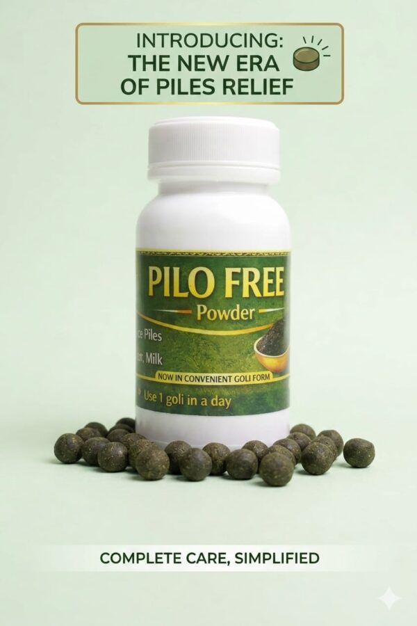 Pilo Free Goli [30]And Triple Relief Powder  AYURSSENSE