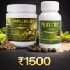 Pilo Free Goli [30]And Triple Relief Powder  AYURSSENSE
