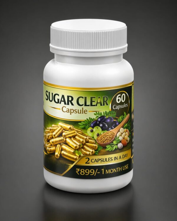Ayurssense Sugar Clear Capsules [60] & Triple Relief Powder [150gram]